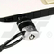 USB port round tube key type cable anti-theft lock