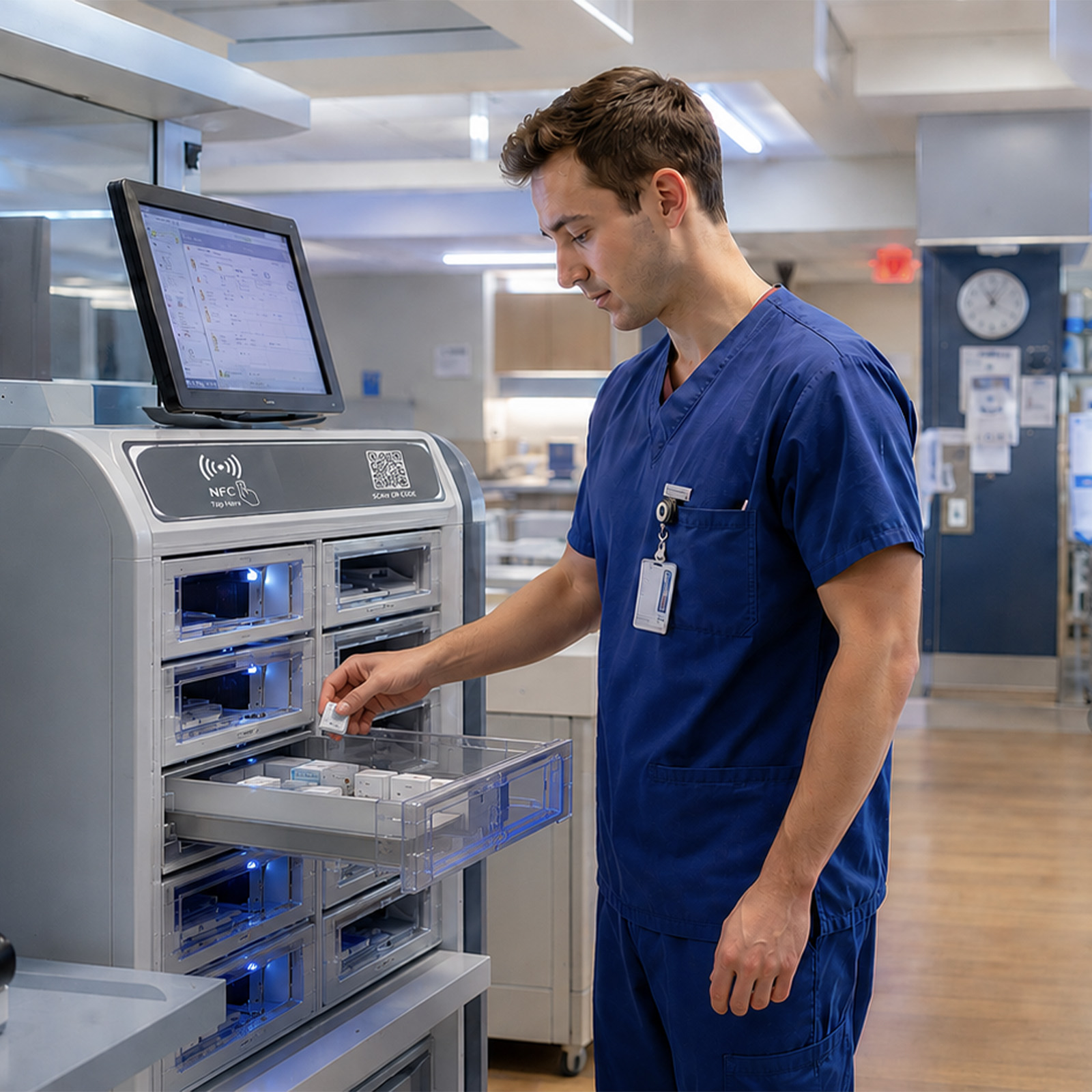 Smart Cabinet Lock Solution for medication management system