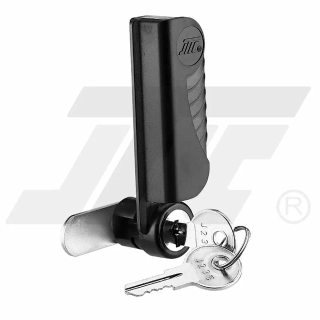 19mm outer diameter 5pin with long handle and single-sided milled copper key Glass Door Lock