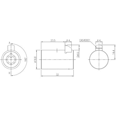 Vending Machine Lock VT5401 SPEC.