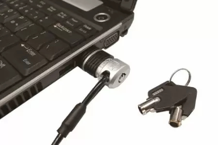 USB Port Anti-Theft Lock With Tubular Key And Cable