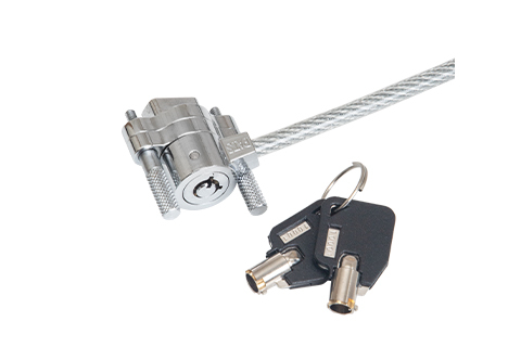 Laptop RS-232/VGA port anti-theft lock