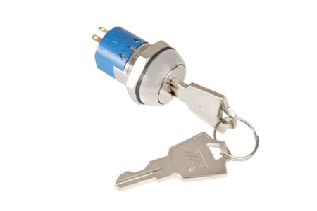 19mm UL And IP55 Certified Switch Lock With 4disc Tumbler Mechanism