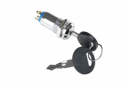 16mm 60° Indexing Switch Lock With Various Key Withdrawals