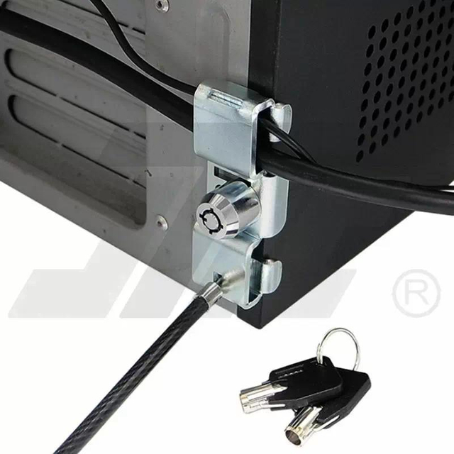 Key-Type PC Lock With Cable Holder