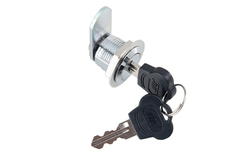 19mm outer diameter thin head design double-sided milled tooth glass door lock
