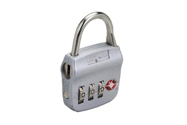 3-digit number wheel TSA travel security certified customs lock
