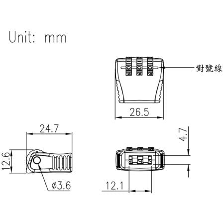 C9801 SPEC for USB Lock.