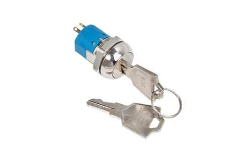 19mm UL Certified Switch Lock With 4 Disc Tumbler Mechanism