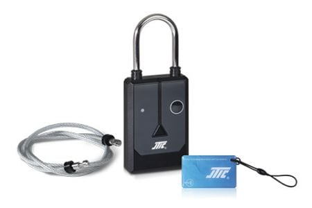 Nfc Locket iT805 Smart Alarm Padlock | NFC, 85dB Alert, IP54, FCC Certified