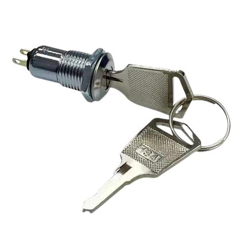 12mm outer diameter multi-section Key Switch Lock (including single-sided milled copper key lock switch)