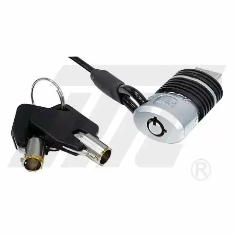 USB Port Anti-Theft Lock With Tubular Key And Cable