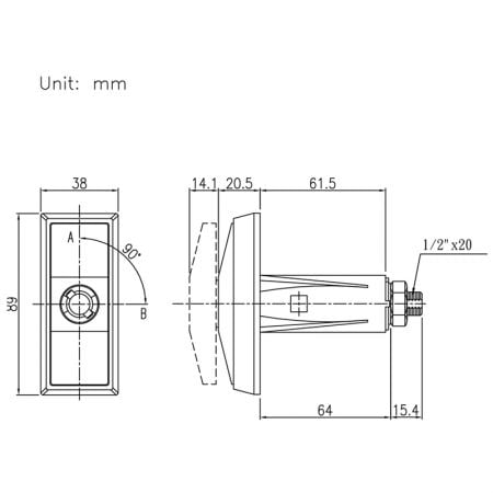 Vending lock T701 SPEC.