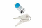 19mm UL Certified Dust-Proof Switch Lock (Bright Chrome Plated Standard)