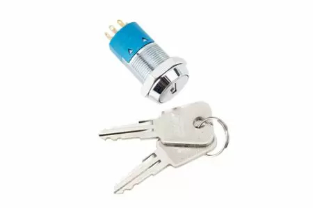 19mm UL Certified Dust-Proof Switch Lock (Bright Chrome Plated Standard)