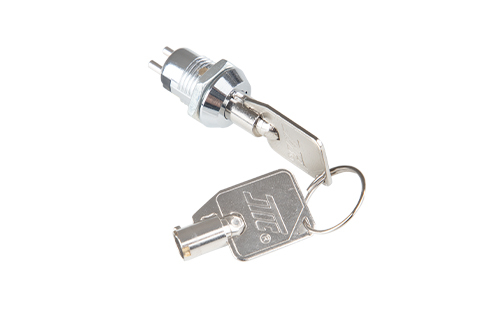 12mm two-stage outer diameter 4 beads Key Switch Lock (including round tube key lock switch)