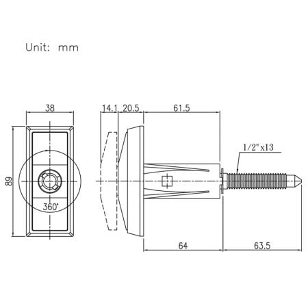 Vending lock T702 SPEC.