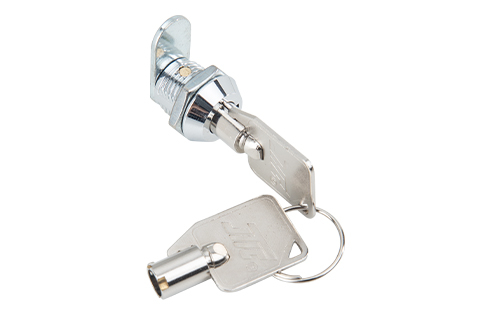 12mm outer diameter Cam Lock with round tubular key