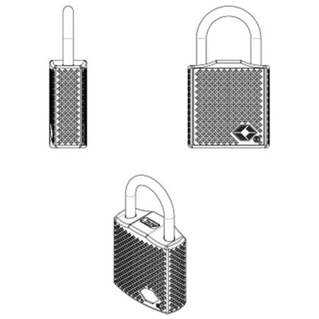 KP930-TS TSA certified customs lock.