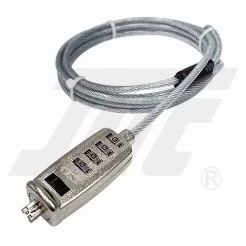 Keyless Digital Password Combination With Cable Laptop Lock
