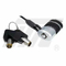 USB port round tube key type cable anti-theft lock