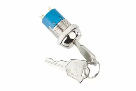 19mm UL Certified Switch Lock With 4 Disc Tumbler Mechanism