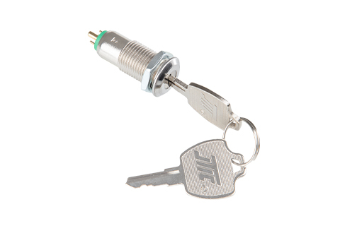 12mm outer diameter multi-section Key Switch Lock (including single-sided milled copper key lock switch)